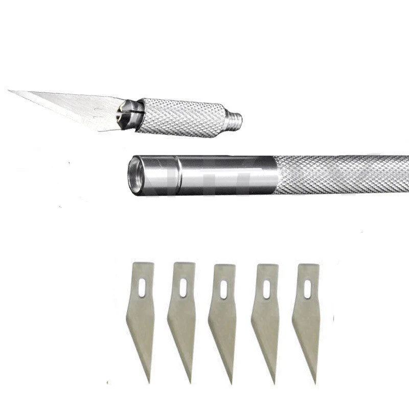 6 лезвий нож для вырезания дополнительный инструмент скульптура гравировка