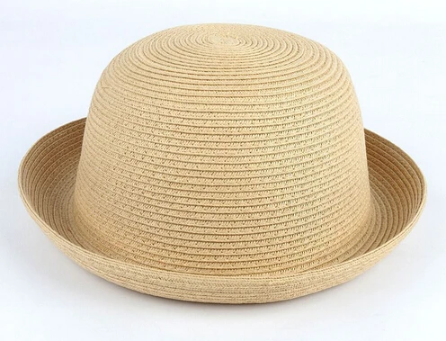 2016 Новый Ребенок Соломенная Шляпа Летние Дети Fedora Hat Прекрасный Пляж Cap Девочки