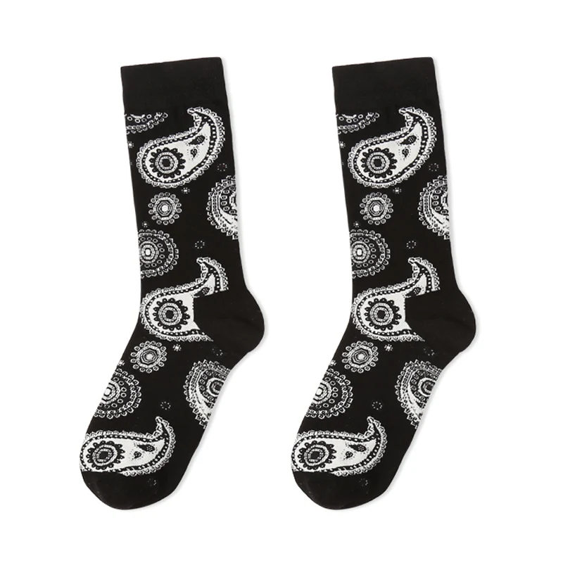 Осенне-зимние фирменные Для мужчин экипажа Носки для девочек Новинка Мода