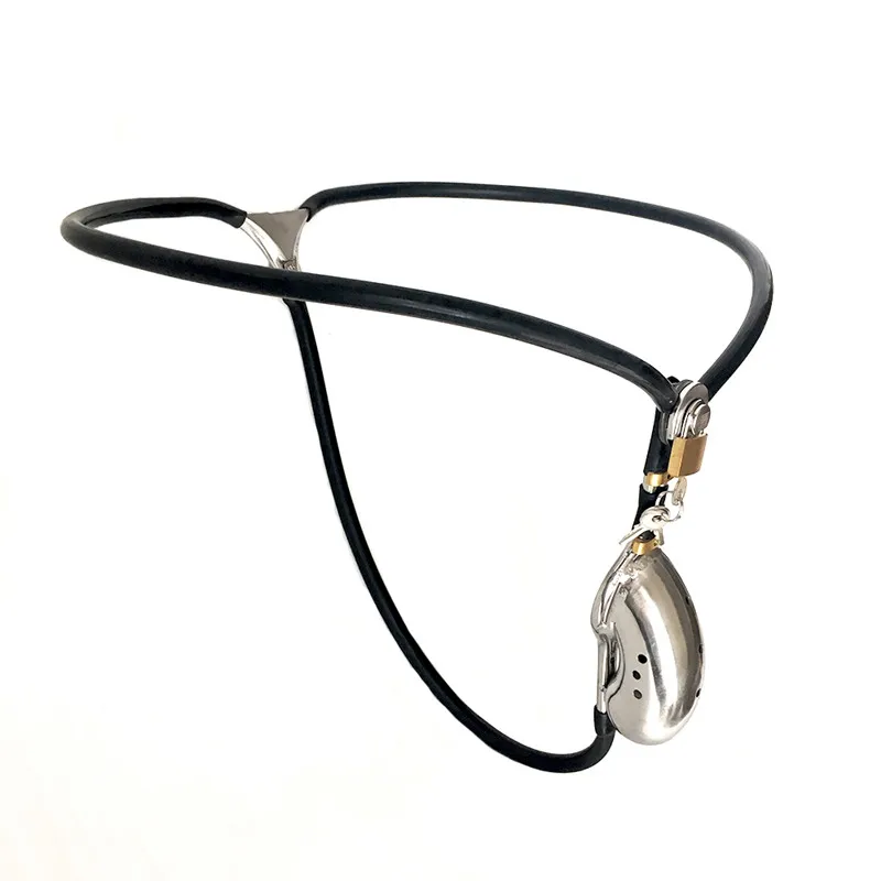 Мужские брюки целомудрия из нержавеющей стали пояс с рукавом для пениса клетка