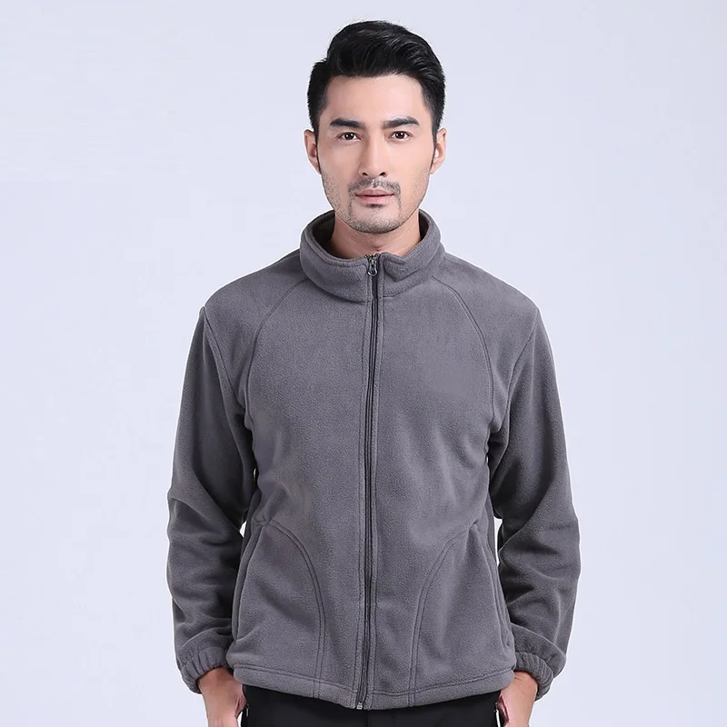 Мужская и женская зимняя флисовая куртка Softshell пальто для кемпинга пешего