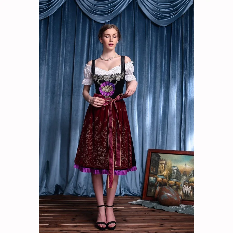 Октоберфест платье Взрослые Женские Необычные сексуальные великолепный костюм