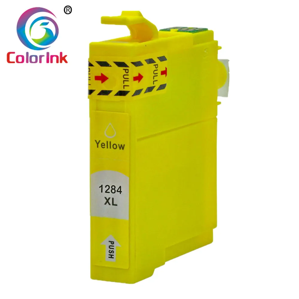ColorInk 4PK for Epson T1281 1282 1283 1284 ink cartridge Stylus S22/SX125/SX130/SX230/SX235W/SX420W (1BK*1C*1M*1Y) | Компьютеры и