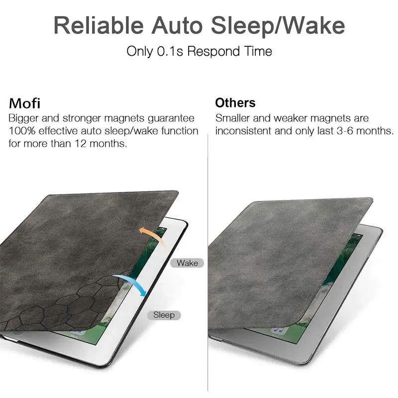 Mofi чехол для ipad pro 10 5 защитный умный силиконовый fundas Apple | Компьютеры и офис