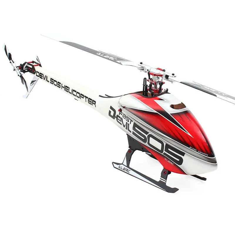 Бесплатная доставка ALZRC Devil 505 Быстрый RC вертолет комплект с ЧПУ металлические