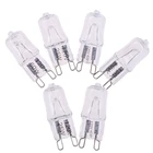 10 шт.партия 120V лампа база G9 Bi-Pin JCD Тип галогенсветильник почки напряжение 254060 ватт мощность пакет