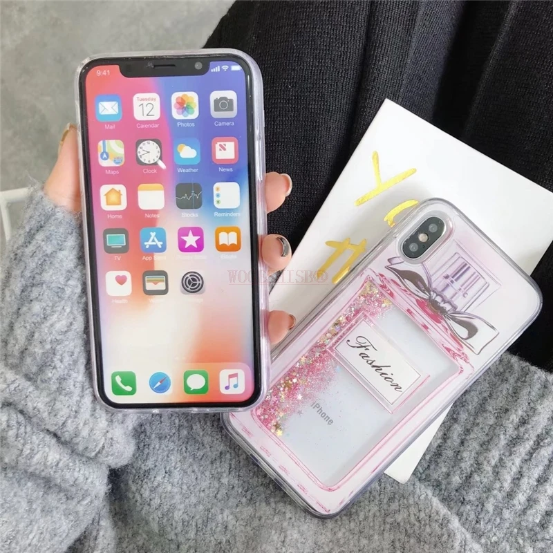 Чехол для жидкой воды, мягкий силиконовый чехол для huawei P30 Pro P20 Lite P Smart Plus mate 20, чехол s, единорог, флакон духов, КИТ