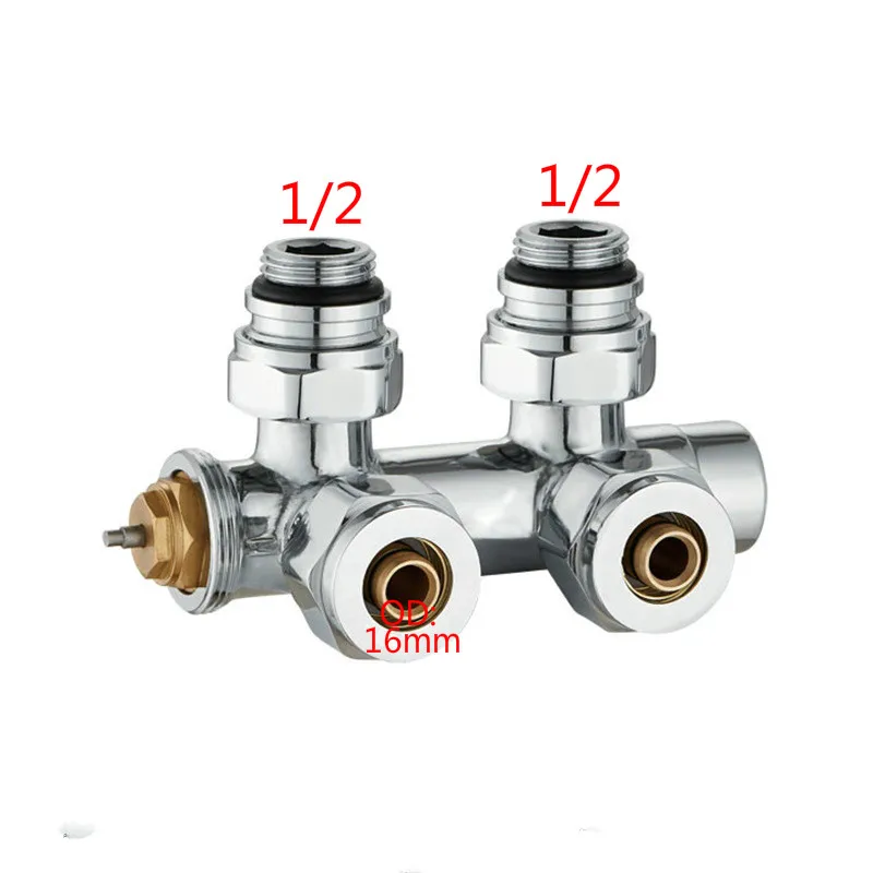 

brass heating valve underfloor heating valve H type valve