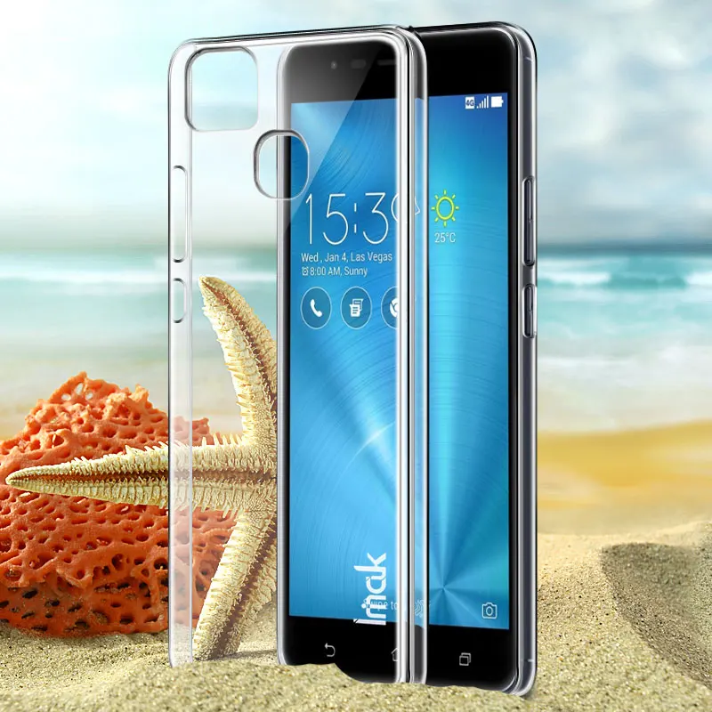 Для Asus Zenfone 3 S Max ZC521TL чехол IMAK износостойкие Прозрачный Кристалл Жесткий телефона