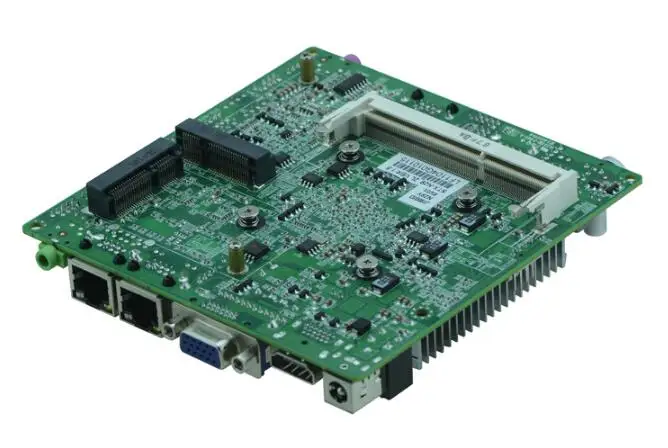 Двойная GIgabit rj45 DC12V J1800 Bay пробная нано мини материнская плата без вентилятора |