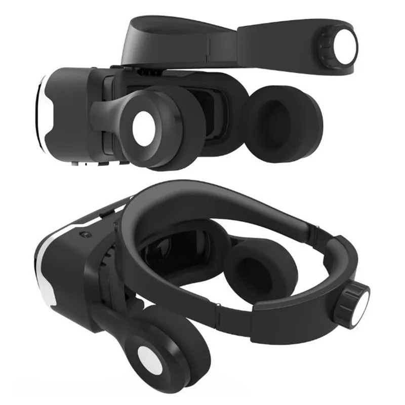 Оригинальная VR Виртуальная реальность 3D очки коробка стерео VR Google картонная гарнитура шлем для IOS Android смартфон, Bluetooth рокер