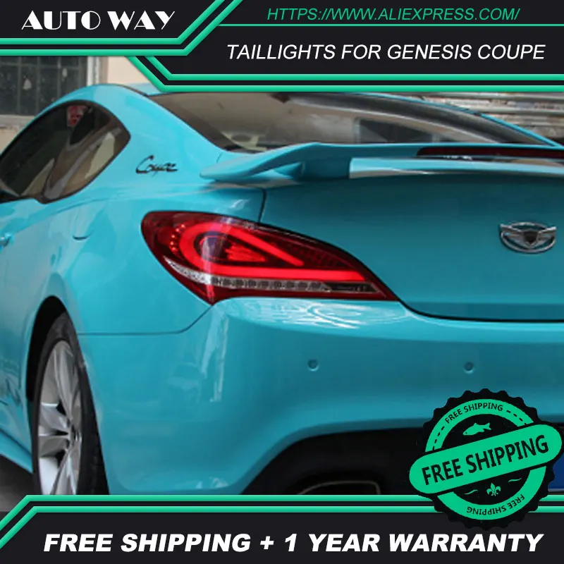 Чехол для автомобильного стайлинга Hyundai Genesis COUPE задний фонарь s светодиодный