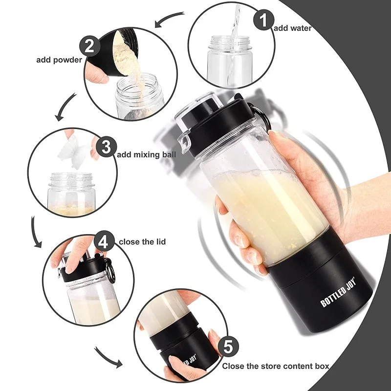Bottled joy сывороточный протеин шейкер бутылка bpa free Милая для воды дети с крышкой и