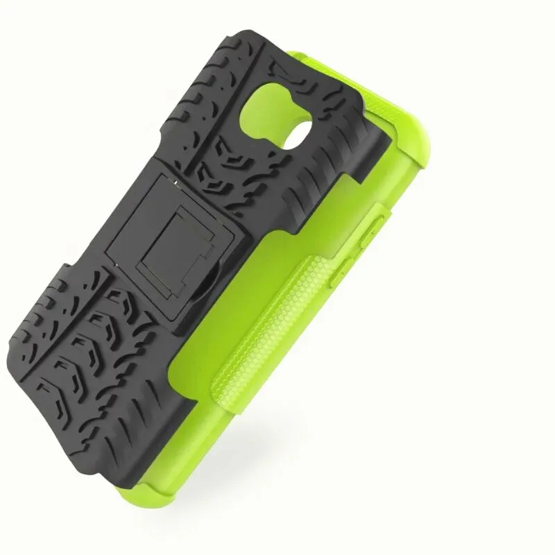 Чехол для Samsung Galaxy A5 2017, мягкий резиновый + жесткий пластиковый, с функцией стойки, защищает телефон.