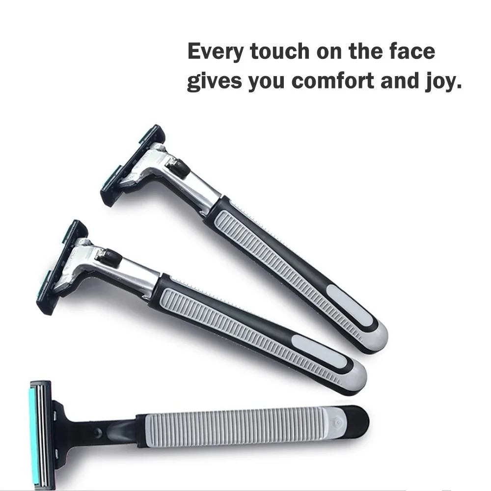 31 шт./компл. Для мужчин Безопасная бритва бритвенная ручка ручного Сменные бритвы