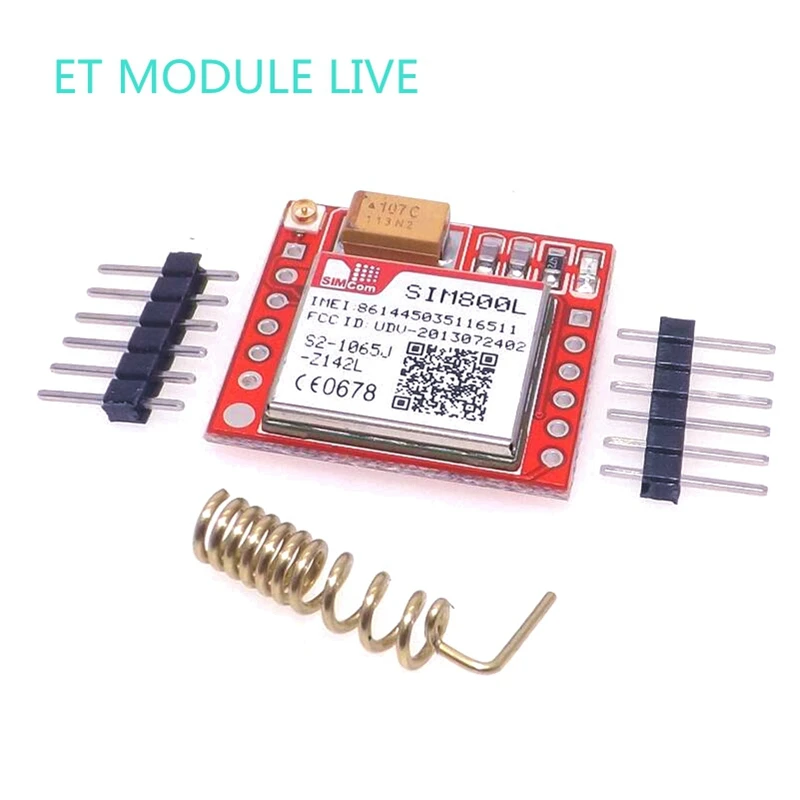 Самый маленький модуль SIM800L GPRS GSM карта MicroSIM основная плата четырехдиапазонный