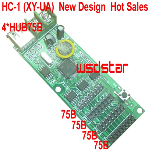 HC 1 XY UA 4 * HUB75B USB полноцветная светодиодная (LED) контрольная карта 832*32 416*64 512*48