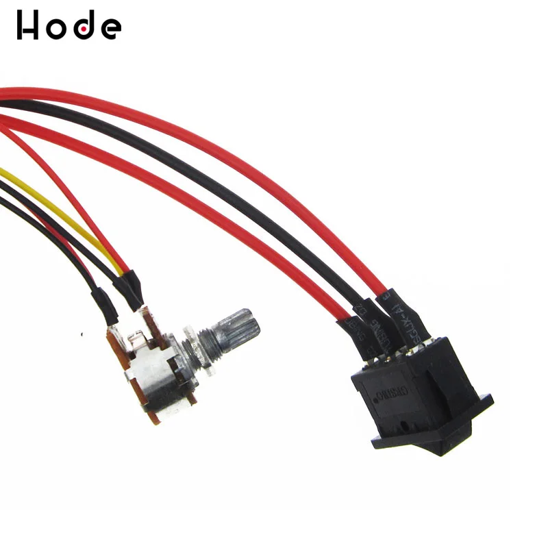 DC 12V 24V 48V 2000W макс 10 с алюминиевой крышкой 50В 40A контроллер скорости двигателя