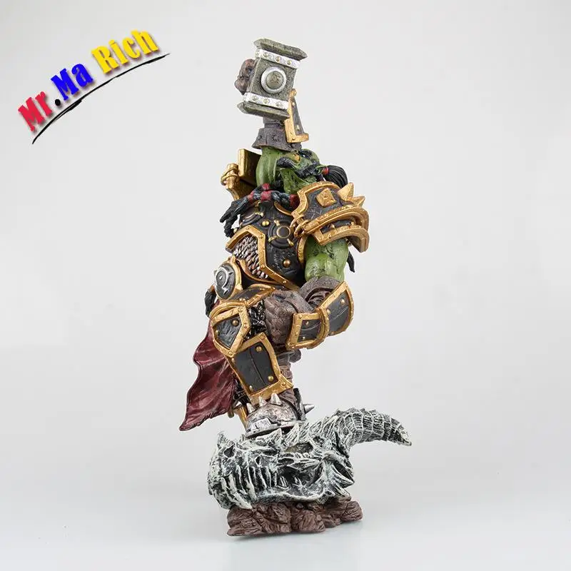 Gioco Wow Orc Warchief Thrall Premium Серия 2 ПВХ фигурка Da Collezione Modello Ben Imballato Senza Scatola | Игрушки и