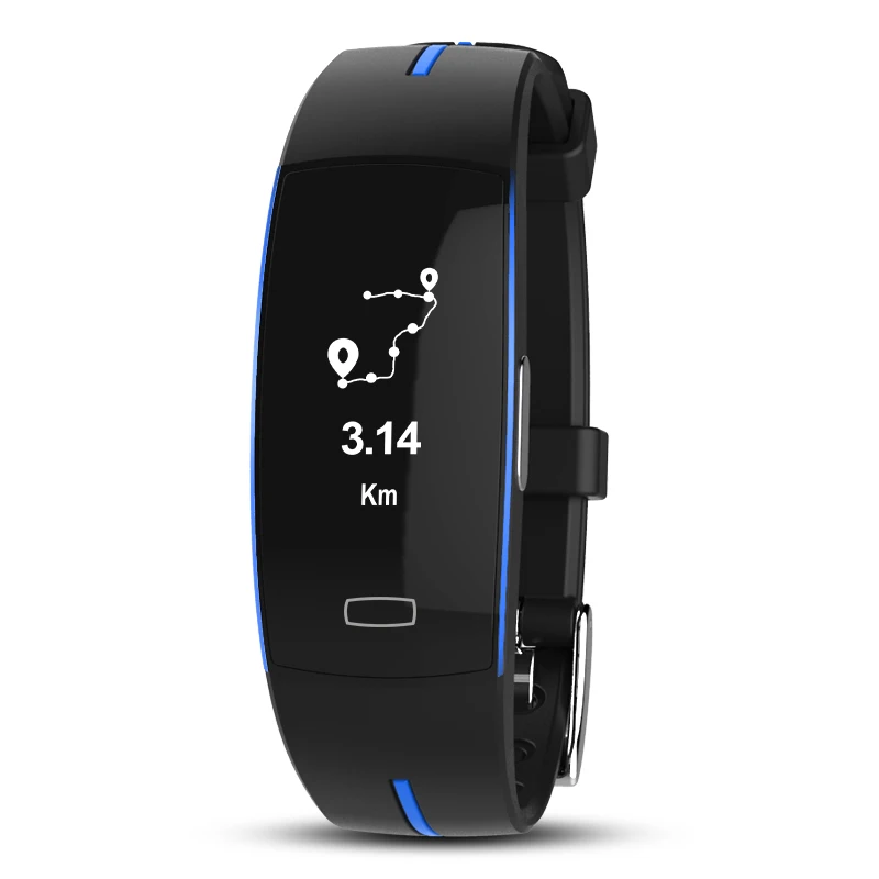Accewit P3 здоровья браслет Смарт часы крови Давление SmartBand шагомер Фитнес трекер GPS