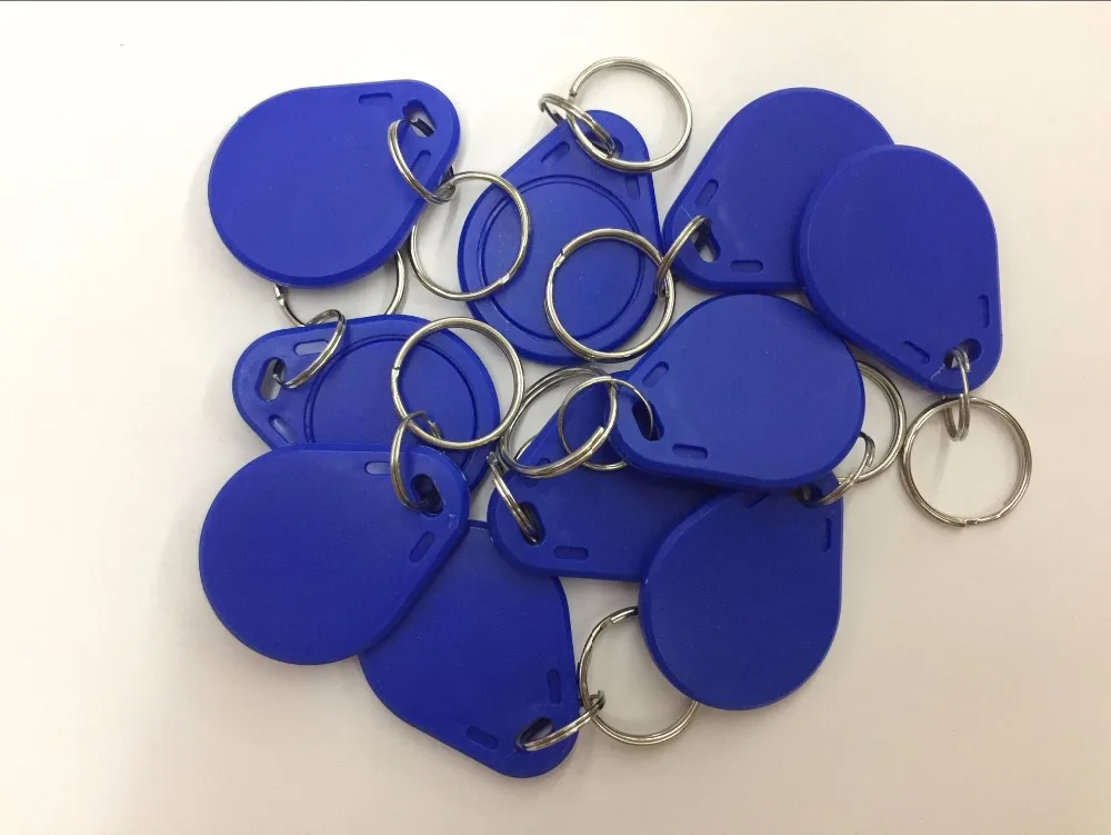 10 шт./лот сменный UID NFC IC тег брелок rfid 1 k S50 13 56 МГц ISO14443A | Электроника