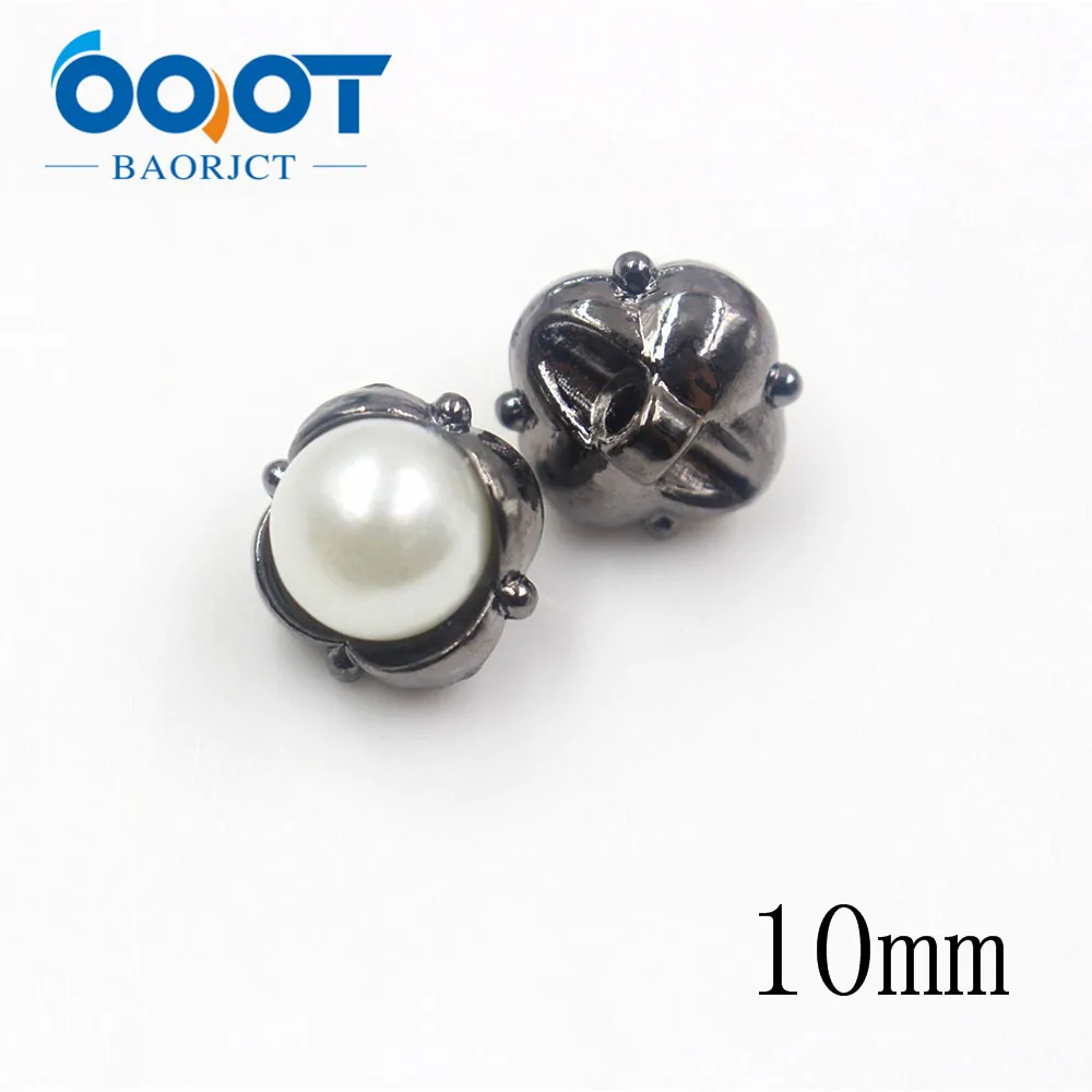 OOOT BAORJCT 178121 10pcs/Lot 10mm color flower buttons clothing accessories 5 colors DIY handmade material | Дом и сад