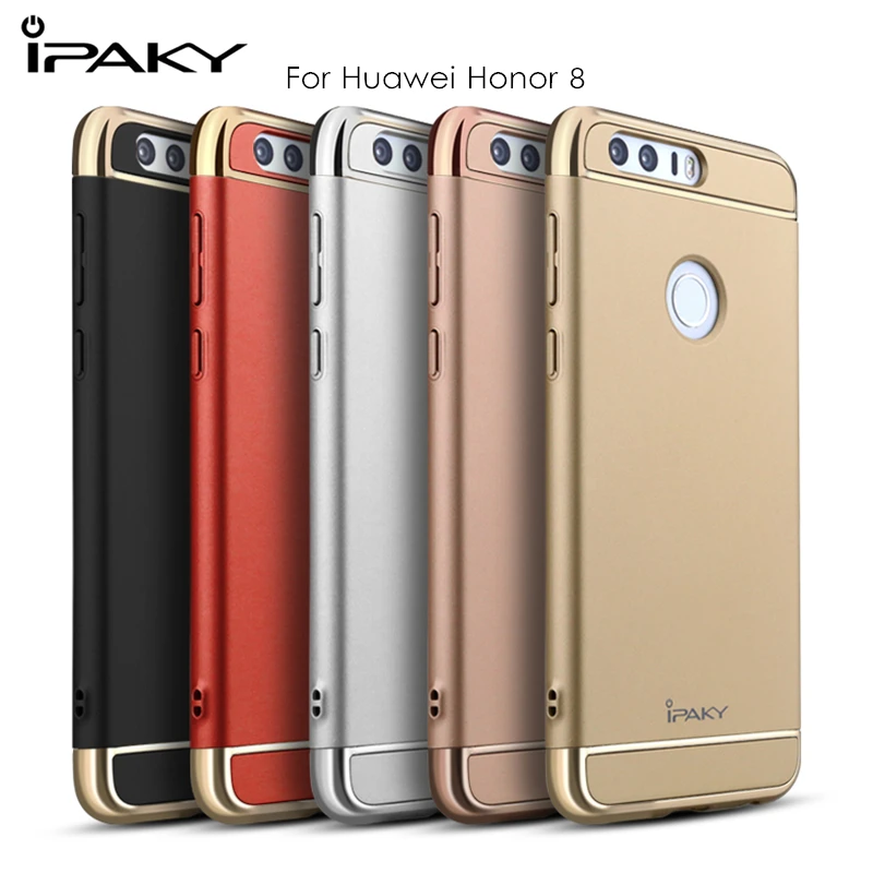 Чехол iPaky для Huawei Honor 8 Pro/V9 металлическая оправа Жесткий ПК 3 в 1 гибридный Honor8 Pro