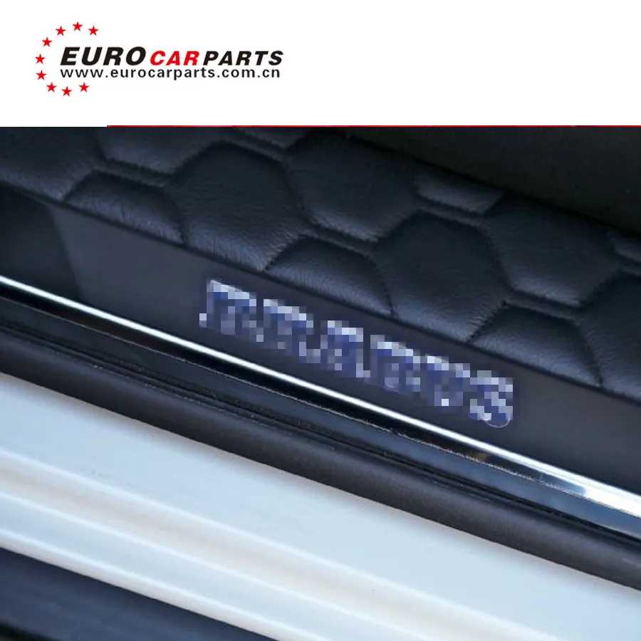 G CLASS w463 пороги двери с B стиль светодиодный свет для G63 G65 G500 G350 автомобильные пороги Добро пожаловать педали Серебристые планки для G63