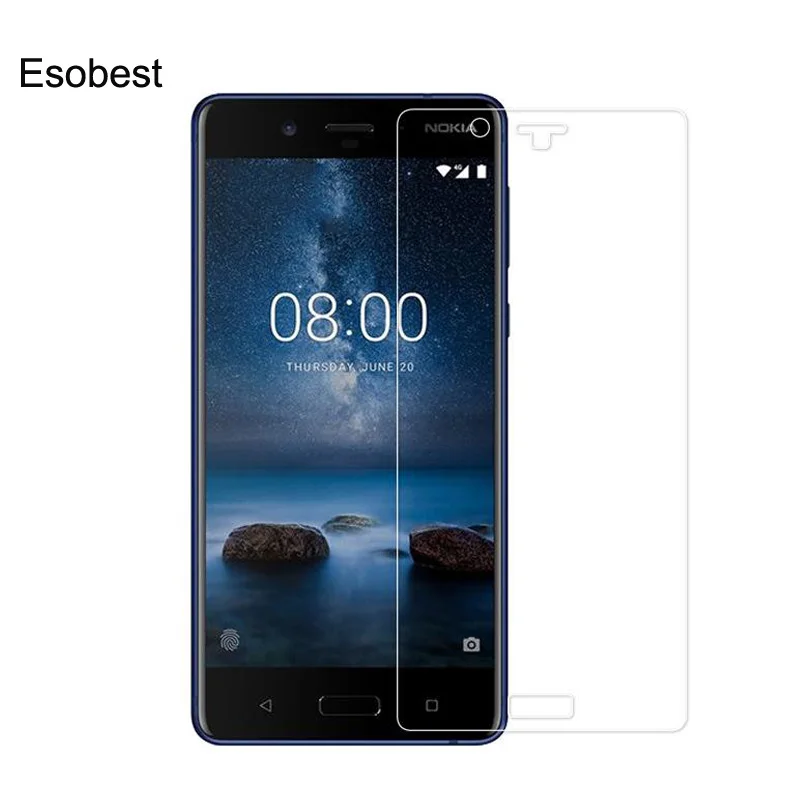 Esobest 2 шт Премиум стекло для Nokia 5 1 3 2018 Закаленное Защитная пленка nokia 6 7 8 |