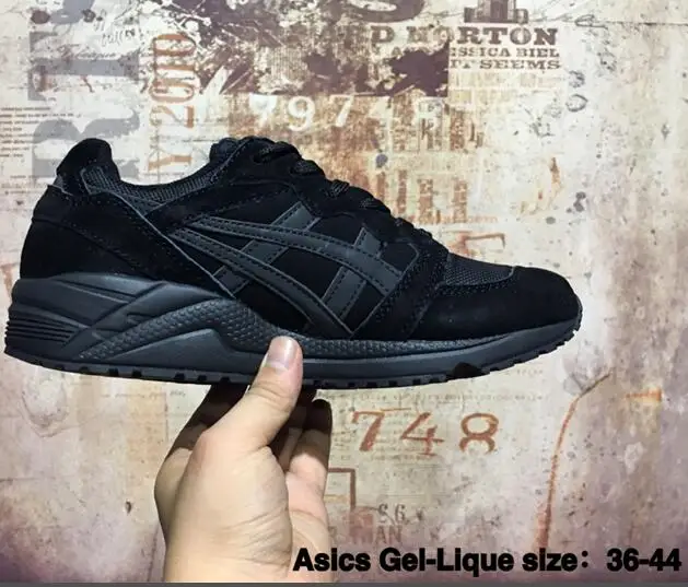 2017 оригинальные ASICS Новый амортизацию дышащий гель-lique Для Мужчин's Обувь для