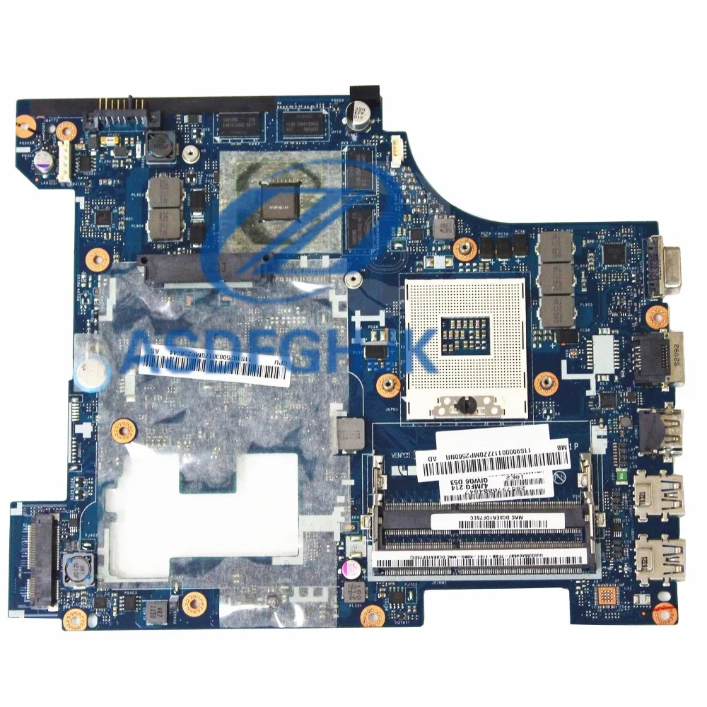 Оптовая продажа материнской платы для ноутбука QIWG5 LA-7981P Lenovo G580 материнская плата