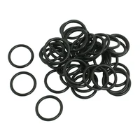 50 x black nitrile rubber o ring grommets seal 18mm x 23mm x 2 5mm
