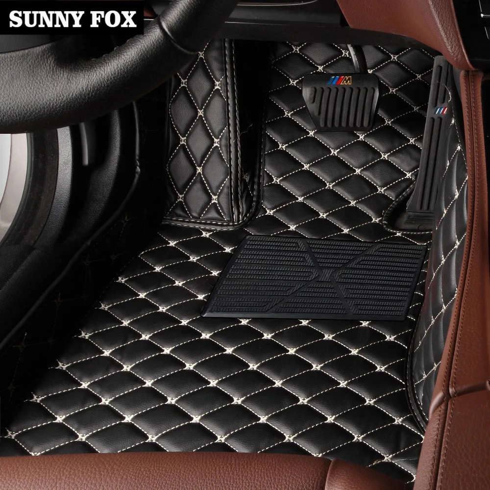 &quotSUNNY FOX автомобильные коврики для BMW 7 серии F01 F02 730i 740i 750i 760i 730d 740d 750d 730Li 740Li 750Li 760Li