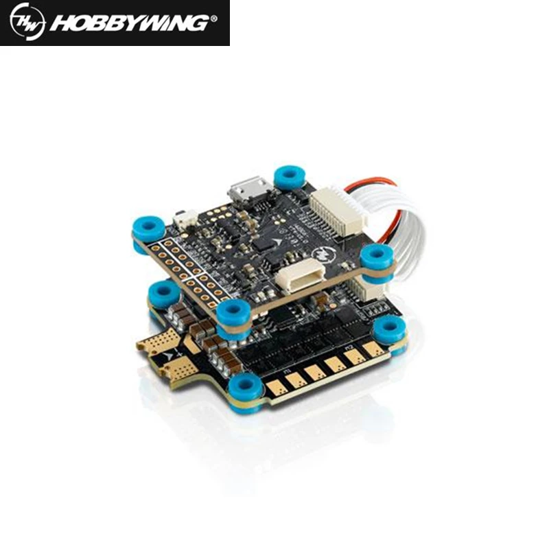 Оригинальный Hobbywing 45A 4in1 BLHeli32 ESC DShot1200 и xrotor Micro F4 G2 полета контроллер Combo для FPV