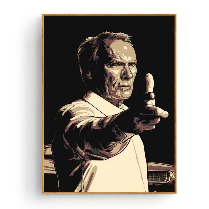 Gran Torino (2008) художественный постер для фильма декоративная тканевая ткань с