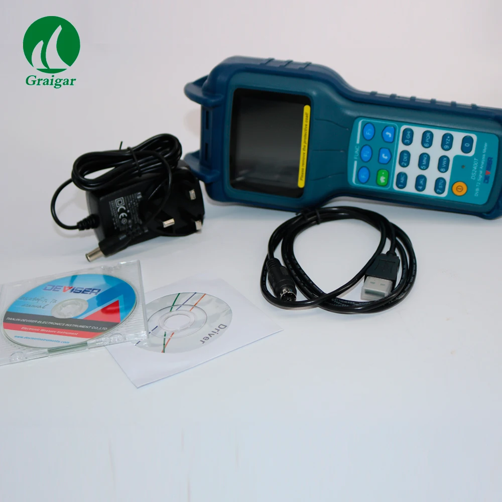 Новый DS2400T наземного измеритель уровня сигнала оригинальный изобретатель DVB-C