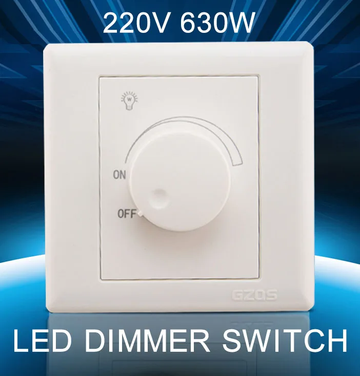 Новый 630W220V LED SCR Диммер Регулируемый СВЕТОДИОДНЫЙ Драйвер Контроллера Для
