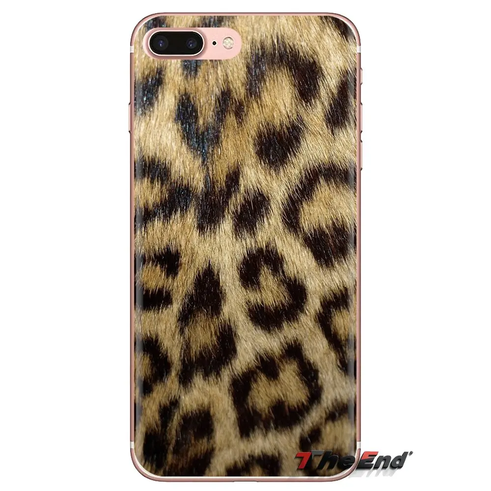 Cheetah Fur For Xiaomi Redmi 4A S2 Note 3 3S 4 4X 5 Plus 6 7 6A Pro Pocophone F1 Transparent Soft Shell Covers |