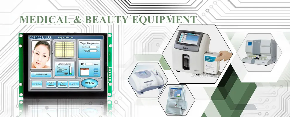 

5" 480*272 TFT color LCD touch screen display curve and text and picture