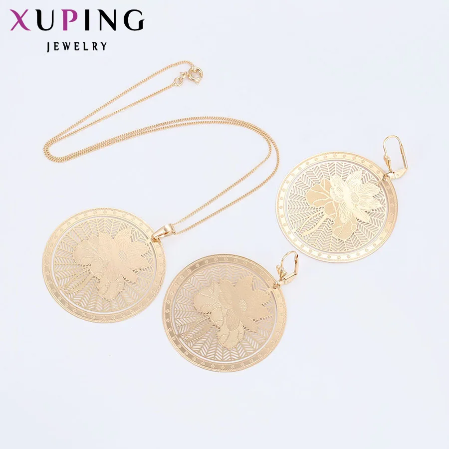 Xuping Fashion Chinese New Style Jewelry Set Charm Gold Color Plated For Women Valentine's Day Gifts 60212 | Украшения и