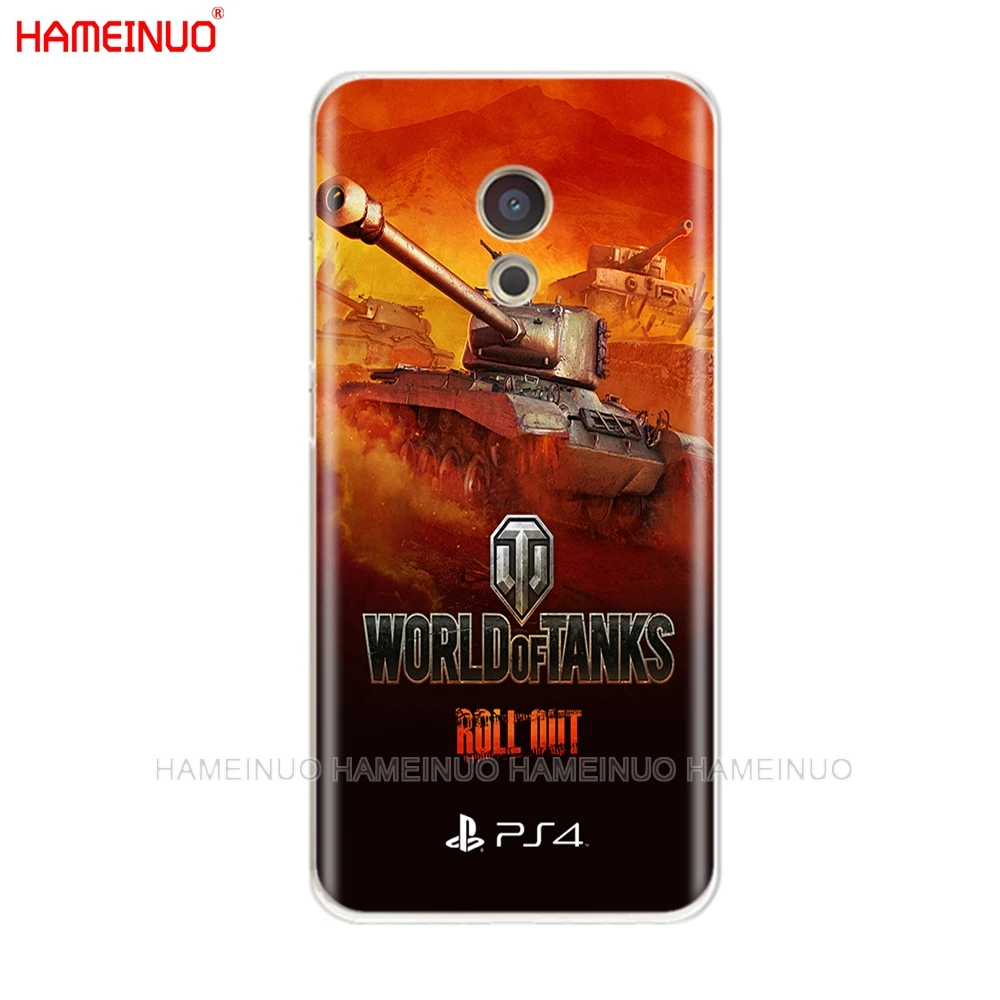 HAMEINUO world of tanks крышка чехол для телефона Meizu M6 M5 M5S M2 M3 M3S MX4 MX5 MX6 PRO 6 5 U10 U20 note