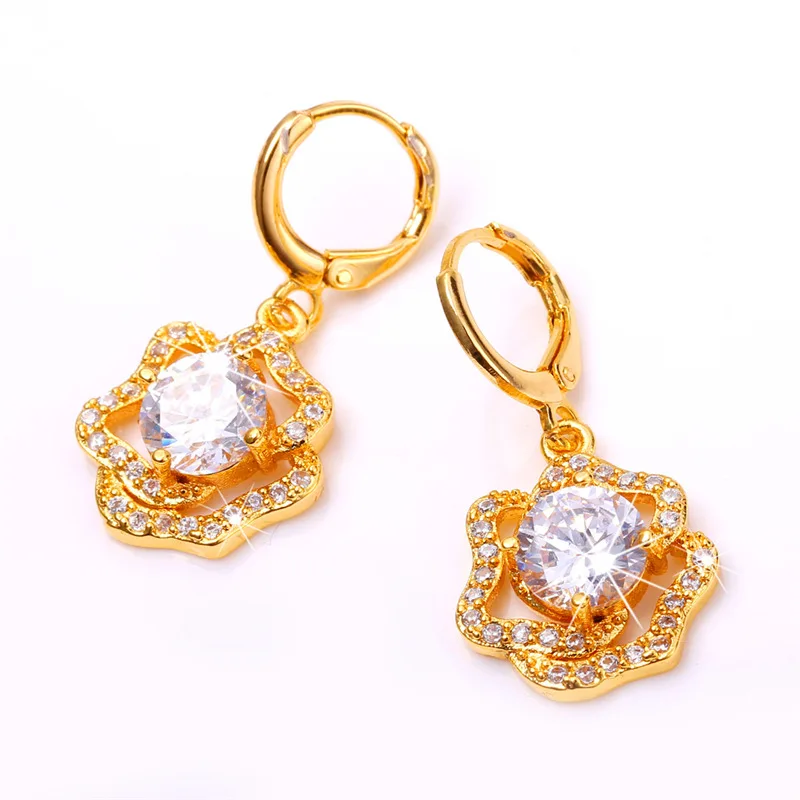 Женские свадебные ювелирные наборы Collare с кубическим цирконием
