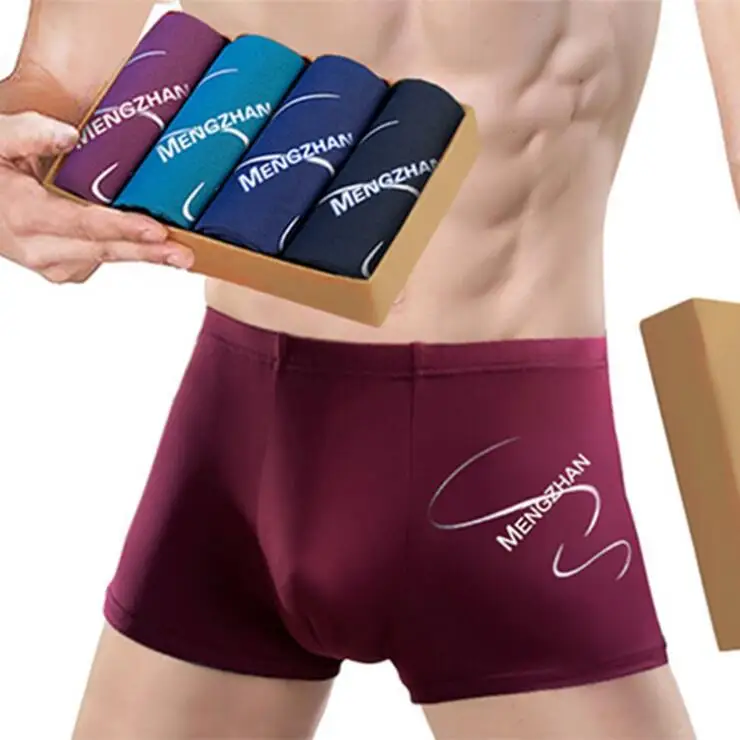 Бесплатная доставка Modale мужские трусы и мягкий хлопок Размеры XL XXL XXXL XXXXL7349