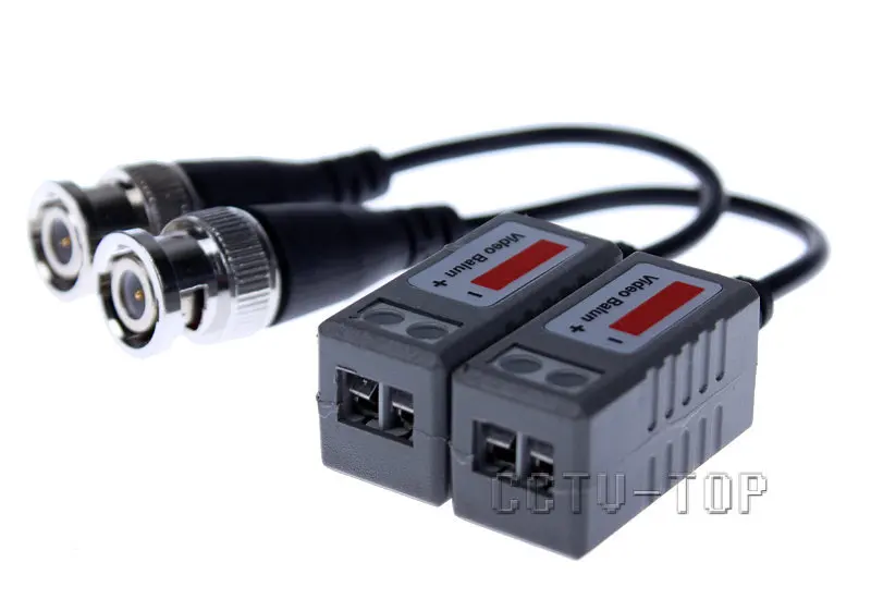 10 пар CCTV аксессуары видео балун трансивер витой BNC пассивные трансиверы UTP Cat5
