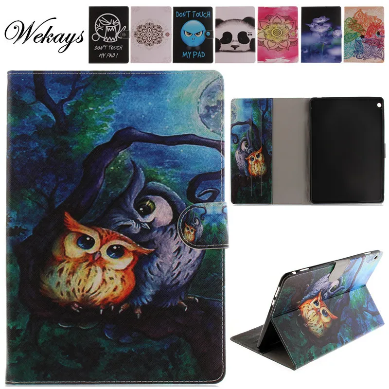

Wekays For Huawei MediaPad T3 10 Cute Cartoon Leather Case For Huawei MediaPad AGS-W09 AGS-L09 AGS-L03 9.6" Tablet Cover Cases