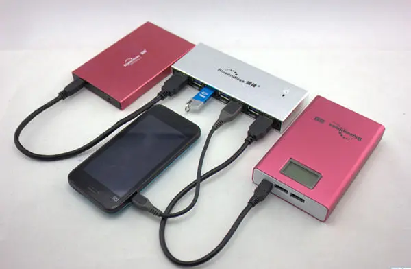 Высокое качество батареях 7 Порты usb хаб 2 0/3 0 Портативный разветвитель