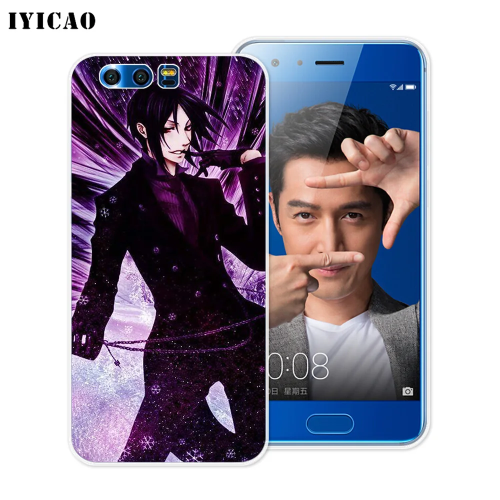 Мягкий силиконовый чехол IYICAO для Huawei Y9 Y7 Y6 Prime 2018 Honor 8C 8X 8 9 10 Lite 7X 7C 6A 7A
