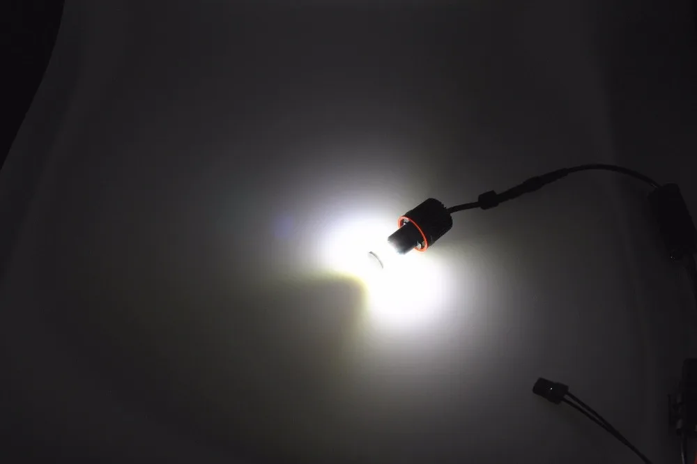 2x супер яркий чистый белый 120 Вт H8 CREE XBD чисветильник светодиодный ангельский глаз