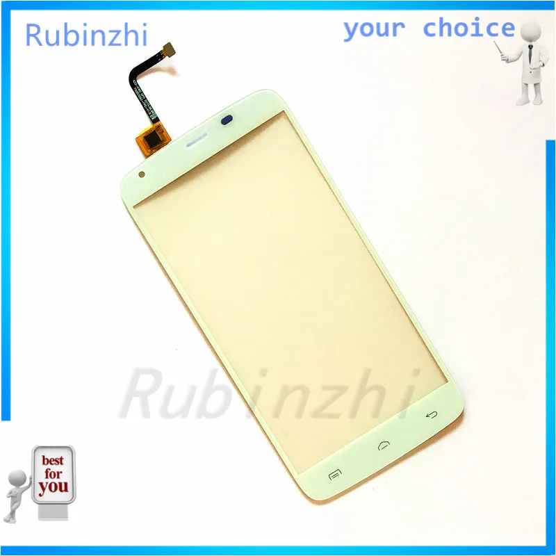 RUBINZHI мобильный телефон сенсорный экран дигитайзер сенсор для HOMTOM HT6 замена