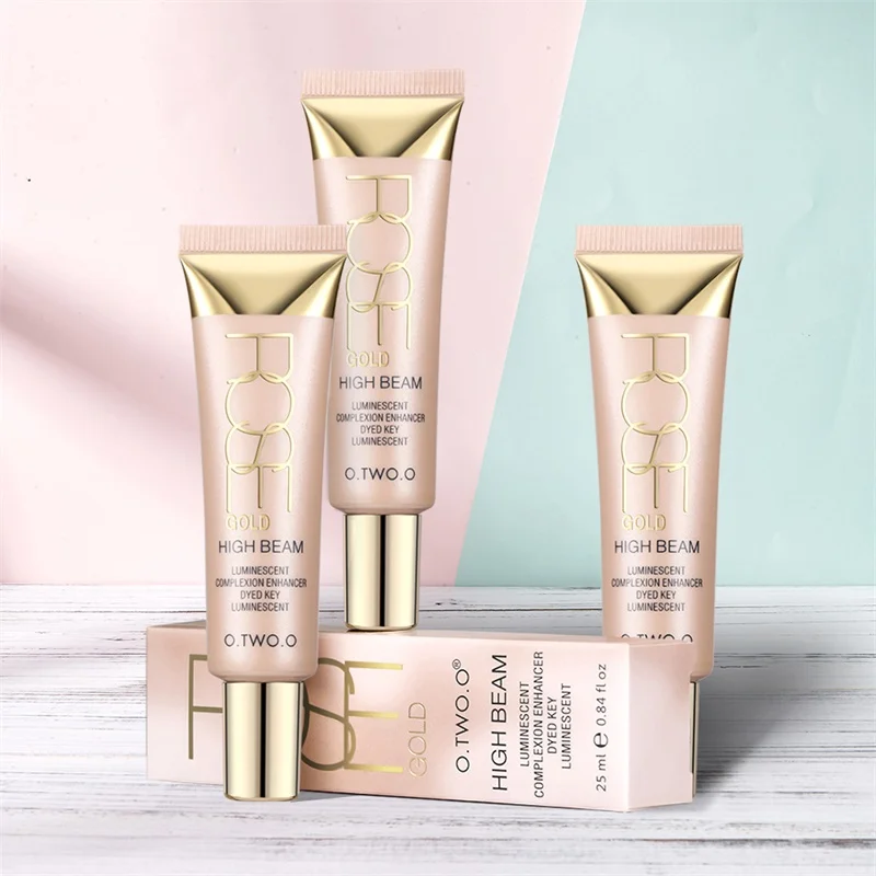 Highlighter Creams Face Makeup Waterproof White Illuminante Contour Shimmer Glow Brighten Liquid 9104 | Красота и здоровье